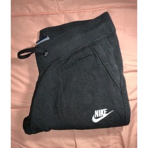 Nike black sweatpants.
